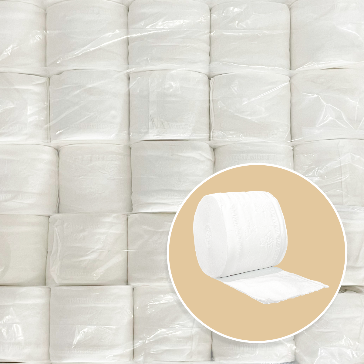 Tubless Toilet Paper